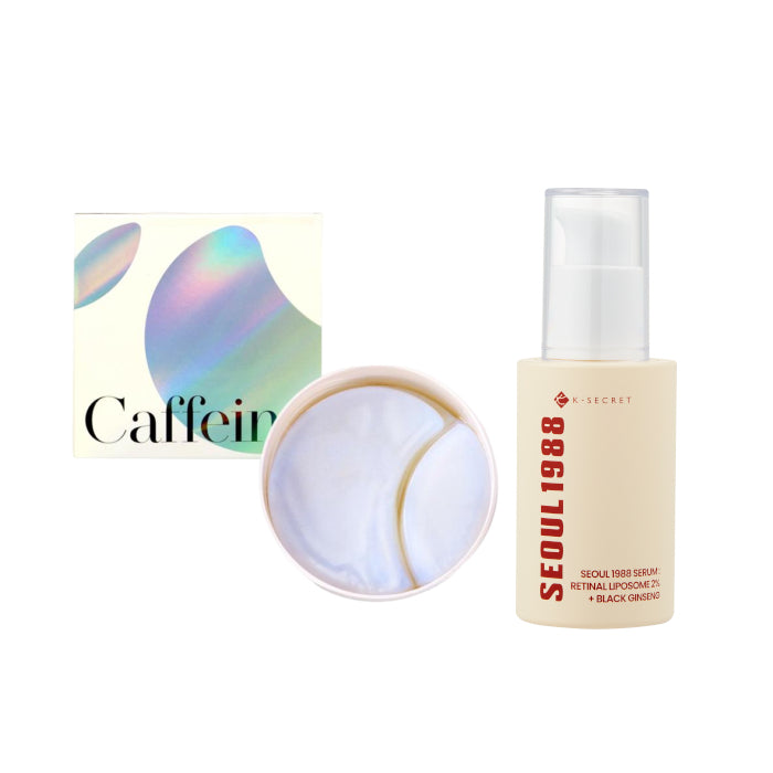 Wholesale KSECRET - SEOUL 1988 Serum : Retinal Liposome 2% + Black Ginseng - 30ml 1ea + Instant Relief Eye Gel Patches - CAFFEINE -... | Carsha