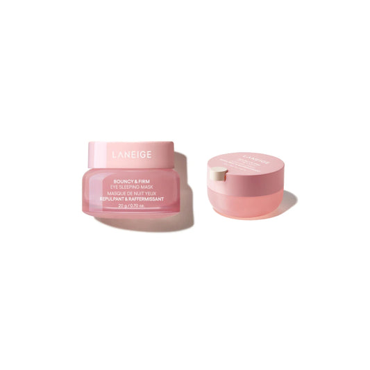 Wholesale LANEIGE LANEIGE - Bouncy & Firm Eye Sleeping Mask - 20g 1ea X Bouncy & Firm Lip Treatment - 12g 1ea | Carsha