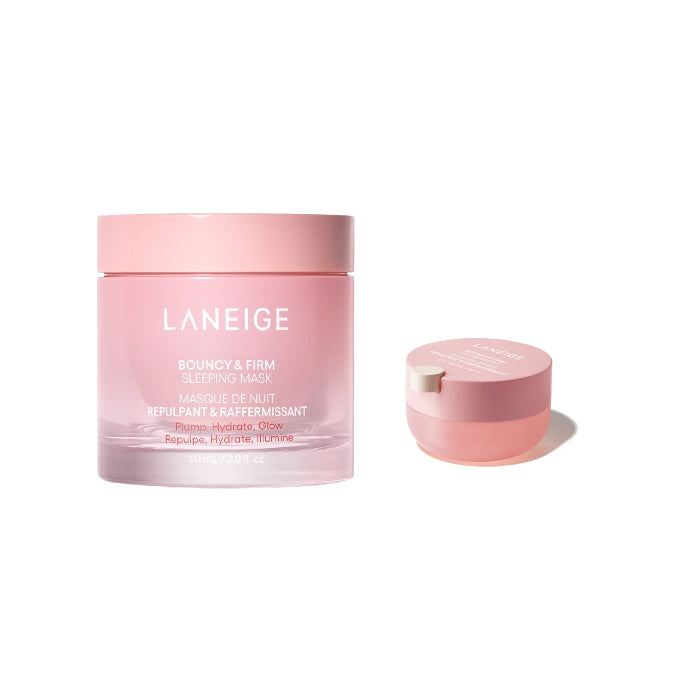 Wholesale LANEIGE LANEIGE - Bouncy & Firm Sleeping Mask - 60ml 1ea X Bouncy & Firm Lip Treatment - 12g 1ea | Carsha