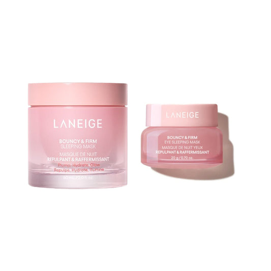 Wholesale LANEIGE LANEIGE - Bouncy & Firm Sleeping Mask - 60ml 1ea X Bouncy & Firm Eye Sleeping Mask - 20g 1ea | Carsha
