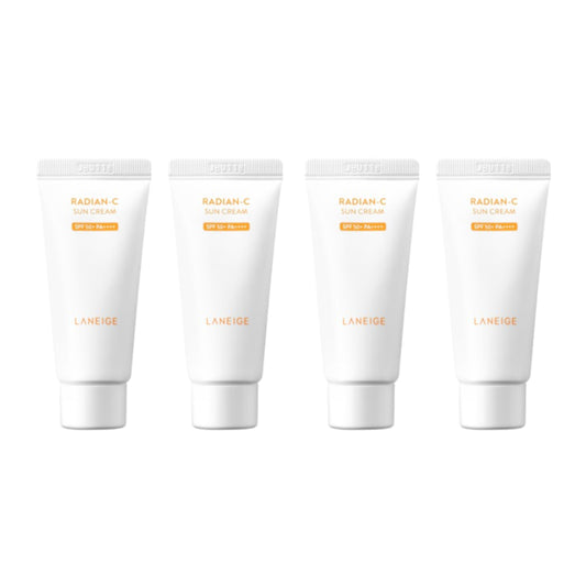 Wholesale LANEIGE - Radian-C Sun Cream SPF50+ PA++++ - 20ml 4ea Set | Carsha