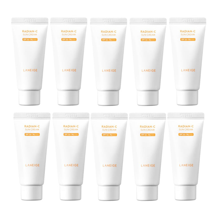 Wholesale LANEIGE - Radian-C Sun Cream SPF50+ PA++++ - 20ml 10ea Set | Carsha