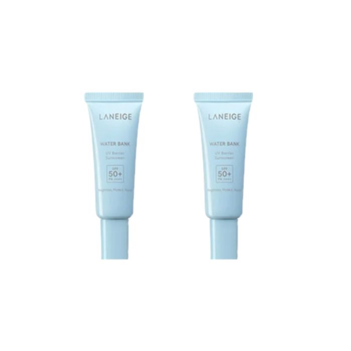 Wholesale LANEIGE - Water Bank UV Barrier Sunscreen SPF50+ PA++++ - 10ml 2ea Set | Carsha