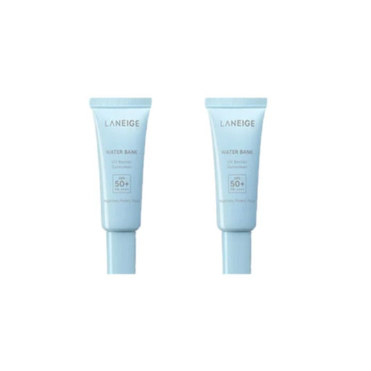 Wholesale LANEIGE - Water Bank UV Barrier Sunscreen SPF50+ PA++++ - 10ml 2ea Set | Carsha
