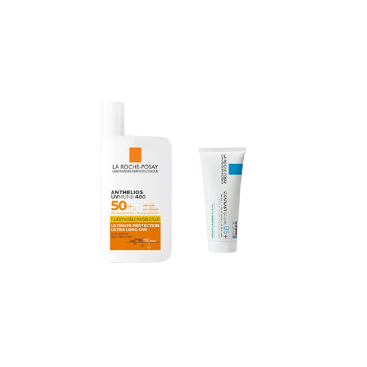 Wholesale La Roche Posay Anthelios UVmune 400 Invisible Fluid SPF50+ - 50ml 1ea + Cicaplast Baume B5+ - 100ml 1ea Set | Carsha