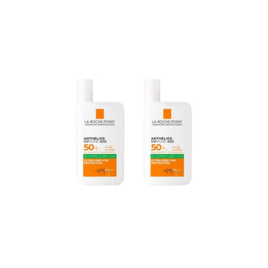 Wholesale La Roche Posay - Anthelios UVMUNE 400 Oil-Control Fluid SPF50+ - 50ml 2ea Set | Carsha