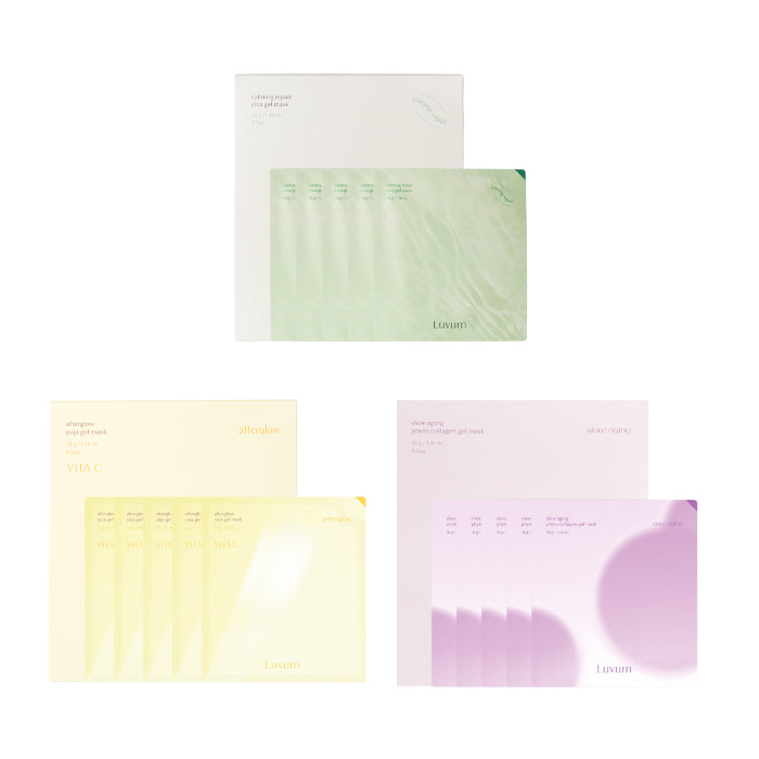 Wholesale LUVUM - Gel Mask Collection Set - 15 pcs | Carsha