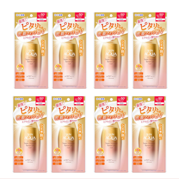 Wholesale Rohto Mentholatum - Skin Aqua Super Moisture Barrier UV Gel SPF50+ PA++++ - 100g 8ea Set | Carsha