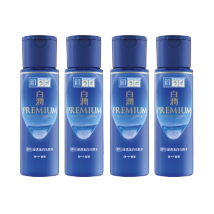 Wholesale Rohto Mentholatum - Hada Labo - Shirojyun Premium Whitening Lotion 170ml - Moist Japan Version - 170ml - 2021 Version 4ea Set | Carsha