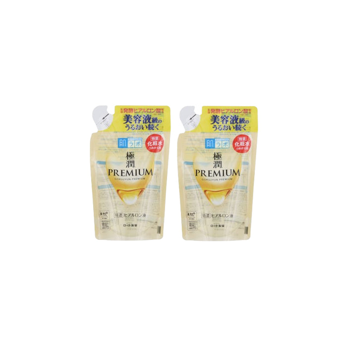 Wholesale Rohto Mentholatum - Hada Labo Gokujyun Premium Lotion Refill 2020 Edition - 170ml 2ea Set | Carsha