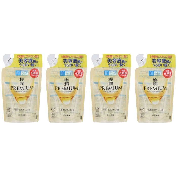 Wholesale Rohto Mentholatum - Hada Labo Gokujyun Premium Lotion Refill 2020 Edition - 170ml 4ea Set | Carsha