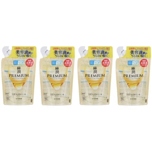 Wholesale Rohto Mentholatum - Hada Labo Gokujyun Premium Lotion Refill 2020 Edition - 170ml 4ea Set | Carsha