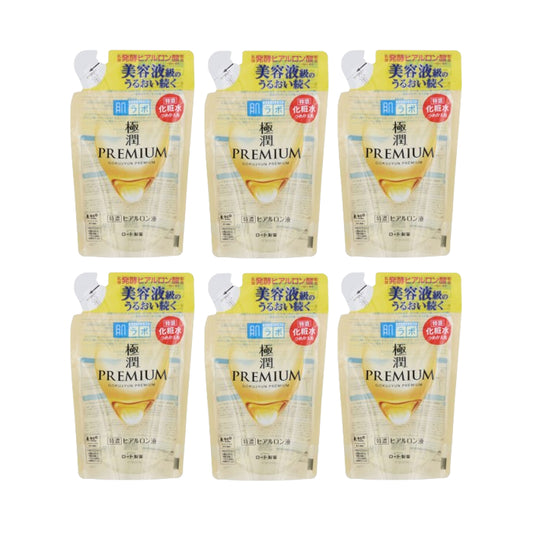 Wholesale Rohto Mentholatum - Hada Labo Gokujyun Premium Lotion Refill 2020 Edition - 170ml 6ea Set | Carsha