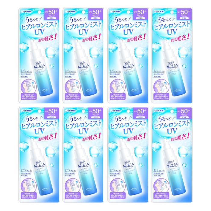 Wholesale Rohto Mentholatum Skin Aqua Super Moisture UV Mist SPF50+ PA++++ 60ml 8ea Set | Carsha