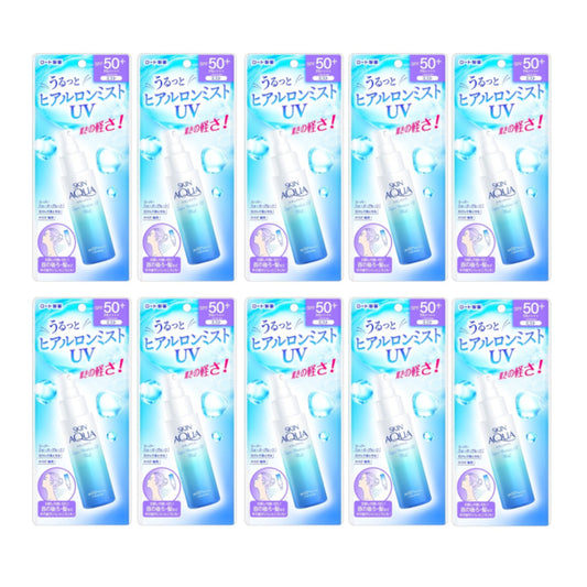 Wholesale Rohto Mentholatum Skin Aqua Super Moisture UV Mist SPF50+ PA++++ 60ml 10ea Set | Carsha