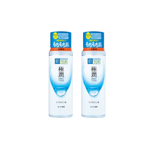 Wholesale Rohto Mentholatum - Hada Labo Gokujyun Hyaluronic Acid Lotion - Moist - 170ml 2ea Set | Carsha