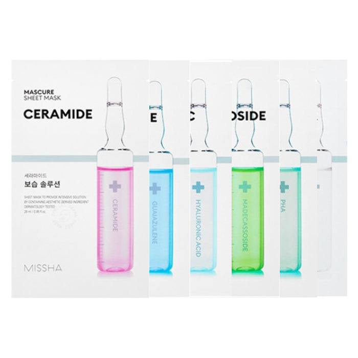 Wholesale MISSHA Mascure Solution Sheet Mask Set | Carsha