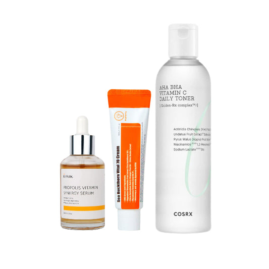 Wholesale COSRX x iUNIK x Purito SEOUL Brightening Set | Carsha