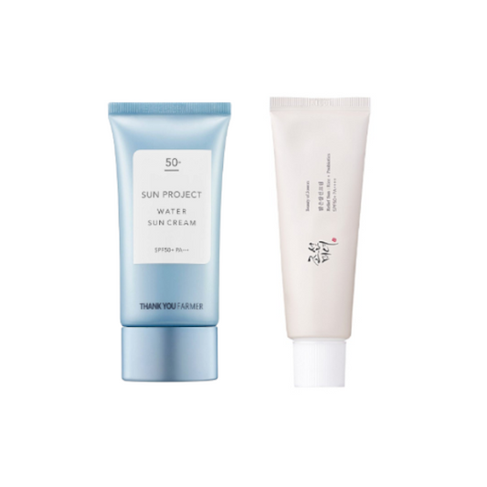 Wholesale THANK YOU FARMER X BEAUTY OF JOSEON - Best Sunscreen Set | Carsha