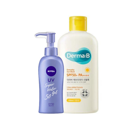Wholesale Derma:B x NIVEA Japan - Best Sunscreen Set | Carsha