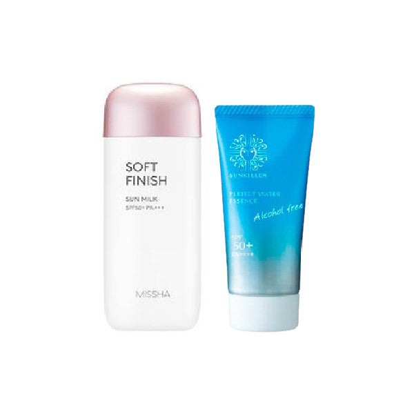 Wholesale Missha Soft Finish Sun Milk X Isehan Hero Sunscreen Set B | Carsha