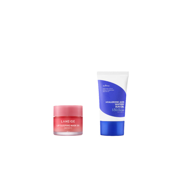 卸売 Isntree - ヒアルロン酸 ウォータリーサンジェル SPF50+ PA++++ - 50ml 1個 + LANEIGE - リップスリーピングマスク EX - 20g - ベリー 1個セット | Carsha