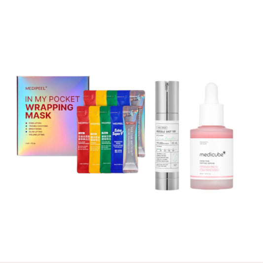 Wholesale VT x medicube x MEDIPEEL+ - Glass Skin Combo Set | Carsha