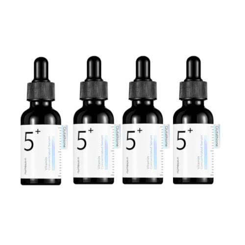 Wholesale numbuzin - No.5+ Glutathione Vitamin Concentrated Serum - 30ml 4ea Set | Carsha