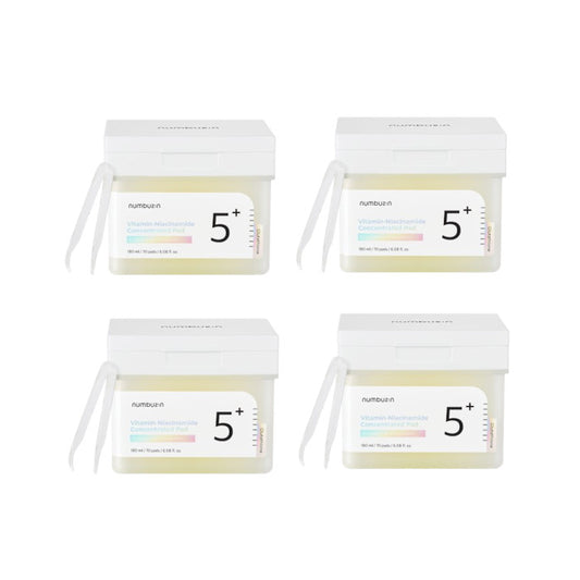 Wholesale numbuzin - No.5+ Glutathione Vitamin Concentrated Pad - 180ml/70pads 4ea Set | Carsha