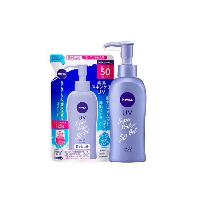 Wholesale NIVEA Japan - UV Super Water Gel SPF50 PA+++ Set | Carsha