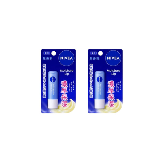 Wholesale NIVEA Japan - Moisture Lip Unscented - 3.9g 2ea | Carsha