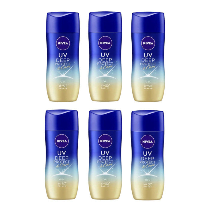 Wholesale NIVEA Japan - UV Deep Protect & Care Gel SPF50+ PA++++ - 80g 6ea Set | Carsha