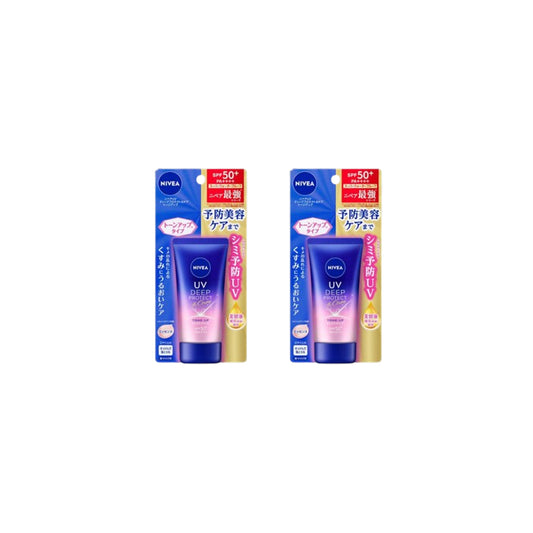 Wholesale NIVEA Japan - UV Deep Protect & Care Tone Up Essence SPF50+ PA++++ - 50g 2ea Set | Carsha