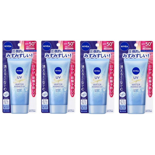 Wholesale NIVEA Japan - UV Super Water Essence EX SPF50+ PA++++ - 80g 4ea Set | Carsha