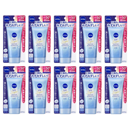 Wholesale NIVEA Japan - UV Super Water Essence EX SPF50+ PA++++ - 80g 10ea Set | Carsha