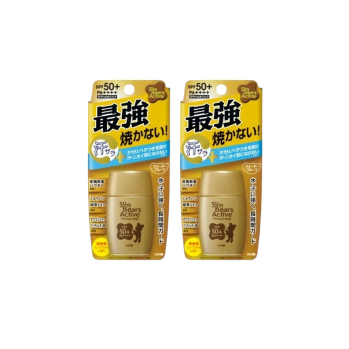 Wholesale OMI - Sun Bears Active Protect Milk UV Sunscreen SPF50+ PA++++ - 30g 2ea Set | Carsha