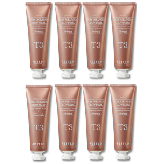 Wholesale PESTLO - T3 Baby Collagen Glow Mask - 70ml 8ea Set | Carsha