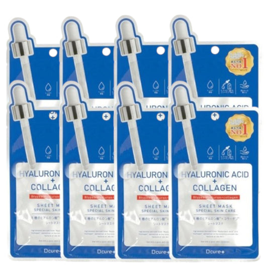 Wholesale Picomonte - Dcure+ Hyaluronic Acid + Collagen Face Mask - 1 pc 8ea | Carsha