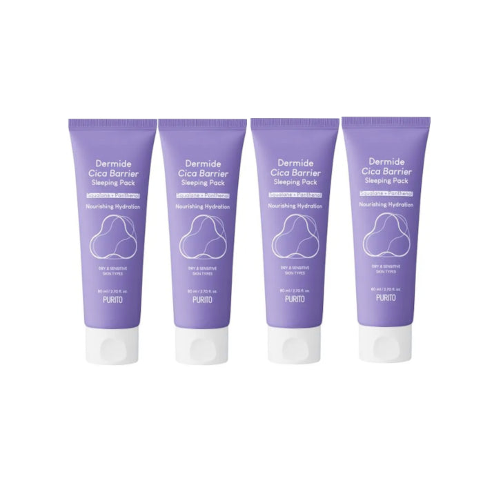 Wholesale DEAL Purito SEOUL - Dermide Cica Barrier Sleeping Pack - 80ml 4ea Set | Carsha
