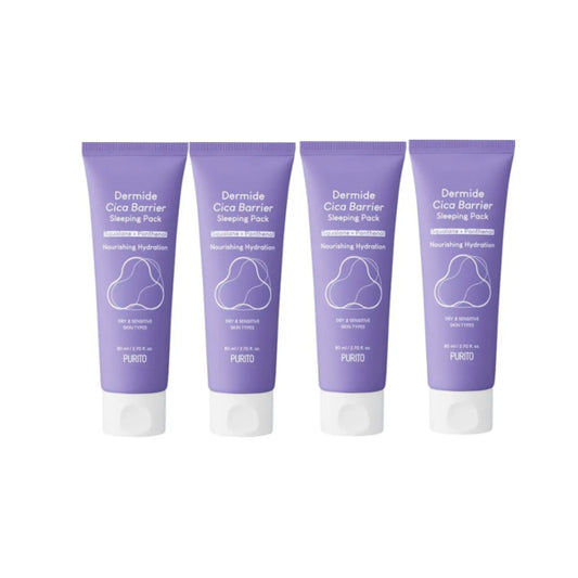 Wholesale DEAL Purito SEOUL - Dermide Cica Barrier Sleeping Pack - 80ml 4ea Set | Carsha