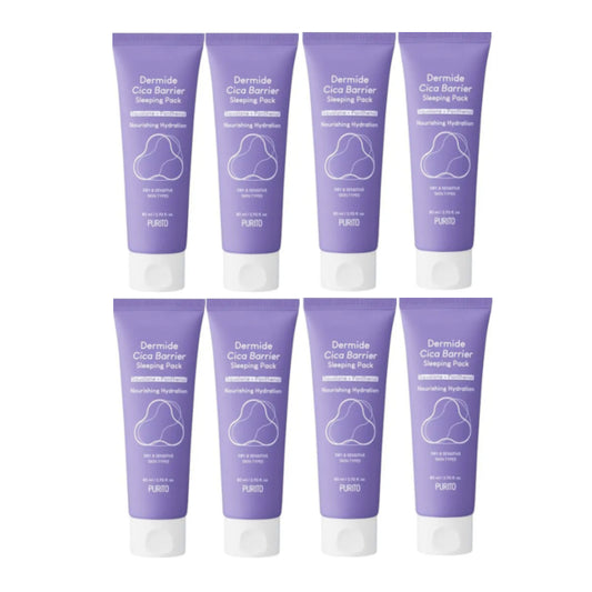 Wholesale DEAL Purito SEOUL - Dermide Cica Barrier Sleeping Pack - 80ml 8ea Set | Carsha