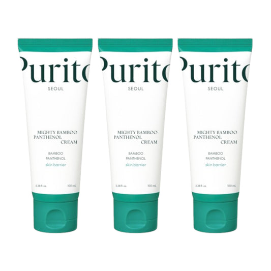 Wholesale DEAL Purito SEOUL - Mighty Bamboo Panthenol Cream - 100ml 3ea Set | Carsha