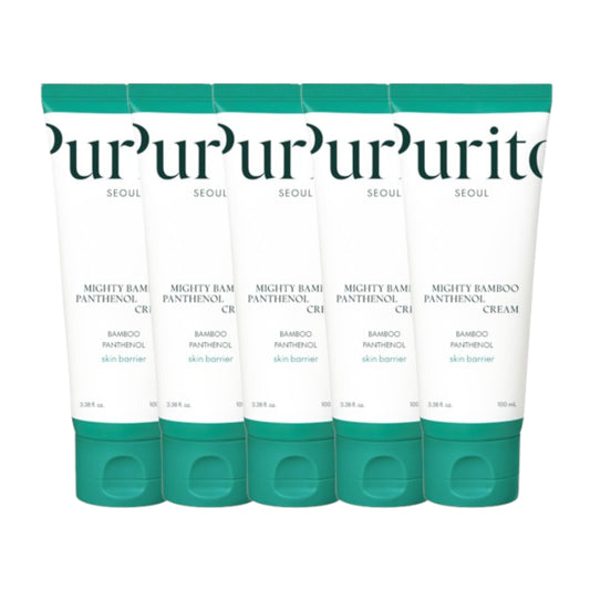 Wholesale Purito SEOUL - Mighty Bamboo Panthenol Cream - 100ml 5ea Set | Carsha