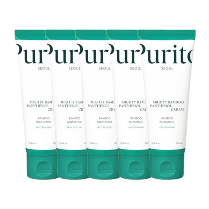 Wholesale DEAL Purito SEOUL - Mighty Bamboo Panthenol Cream - 100ml 5ea Set | Carsha