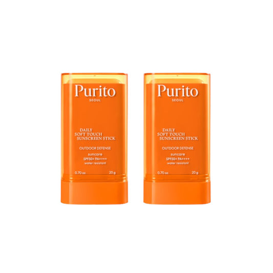 Wholesale Purito SEOUL - Daily Soft Touch Sunscreen Stick SPF50+ PA++++ - 20g 2ea Set | Carsha