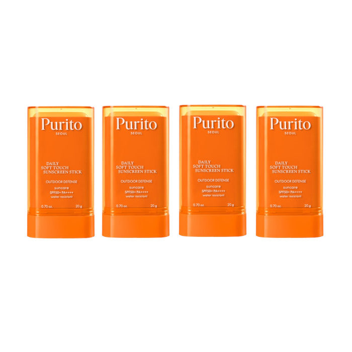 Wholesale Purito SEOUL - Daily Soft Touch Sunscreen Stick SPF50+ PA++++ - 20g 4ea Set | Carsha