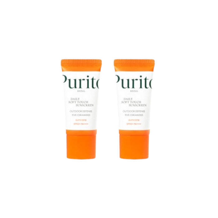 Wholesale Purito SEOUL - Daily Soft Touch Sunscreen SPF50+ PA++++ - 15ml 2ea Set | Carsha