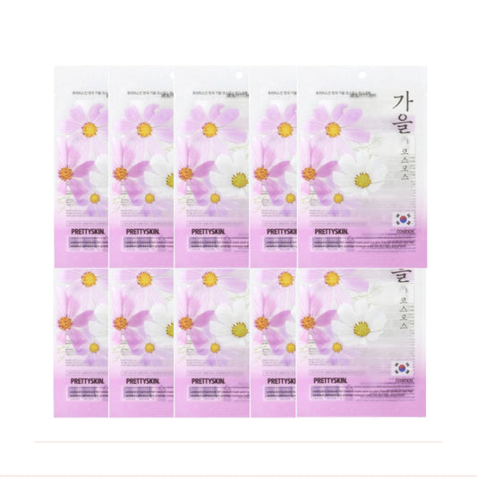 Wholesale PRETTYSKIN - Hankook Fall Mask Pack - Cosmos - 10pcs Set | Carsha