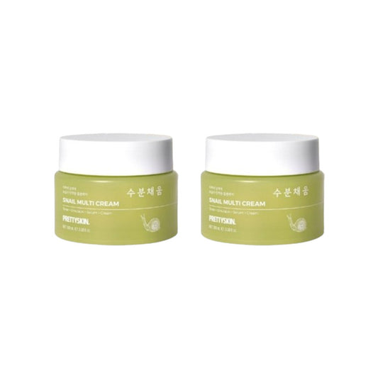 Wholesale PRETTYSKIN - Snail Multi Cream - 100ml 2ea Set | Carsha