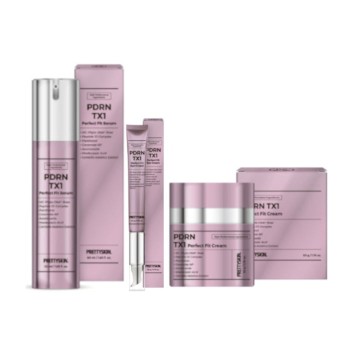 Wholesale PRETTYSKIN - PDRN TX1 Perfect Fit Skincare Set | Carsha